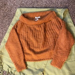 Miracle Crop Sweater S/M NWT